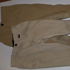 Equestrian English riding breeches, kids sz 10
